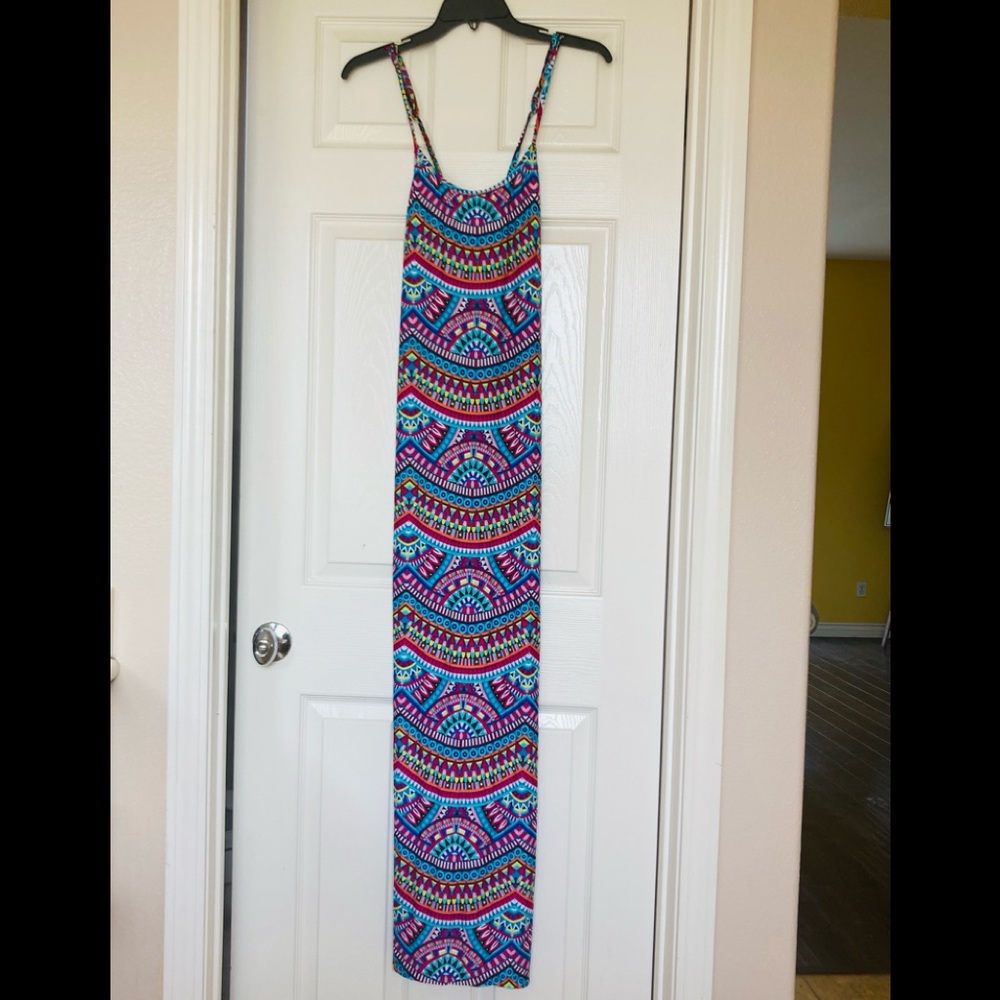 La Blanca maxi cover up dress